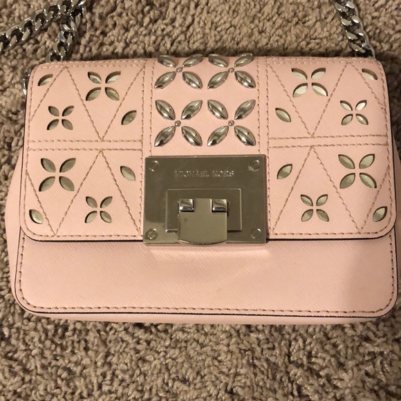 Blush Michael Kors Crossbody Purse - Picture 2 of 5